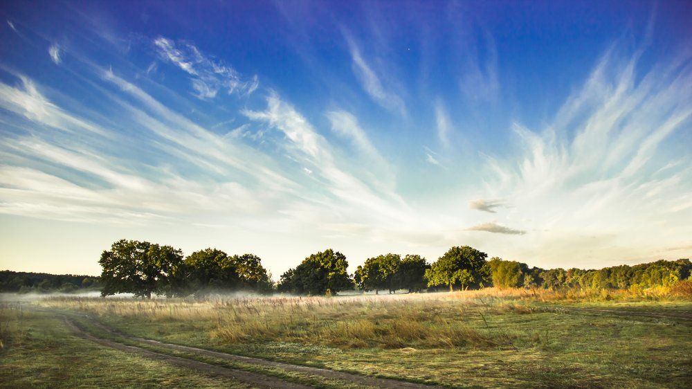 На рассвете