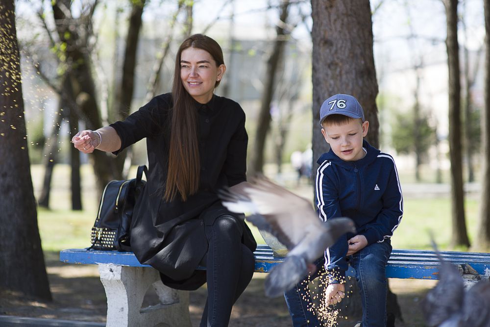 Мы кормим птиц, а Бог покормит нас!