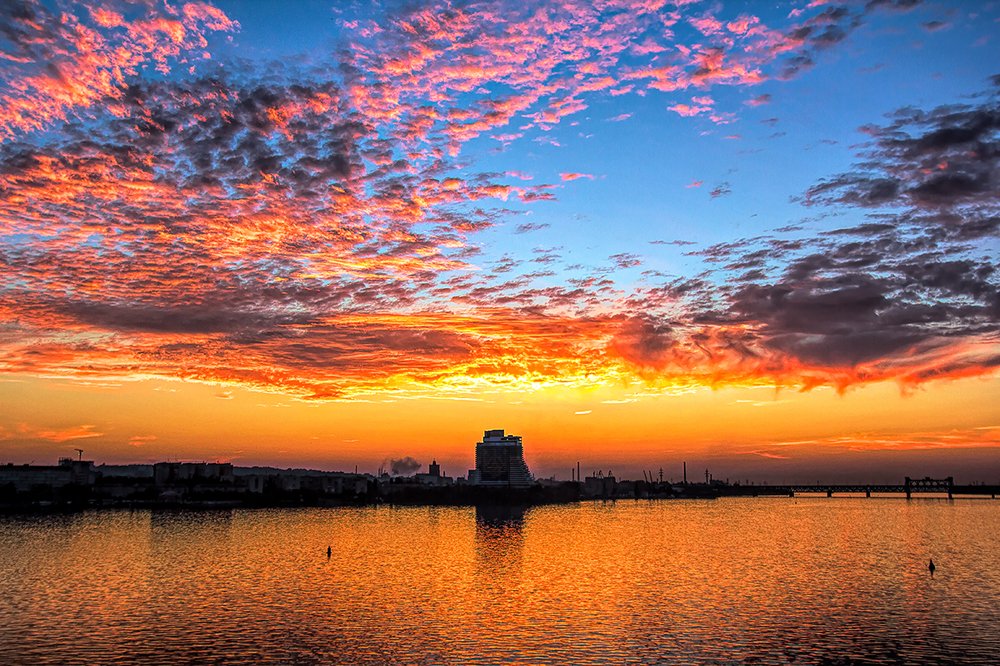 Облака над Днепром