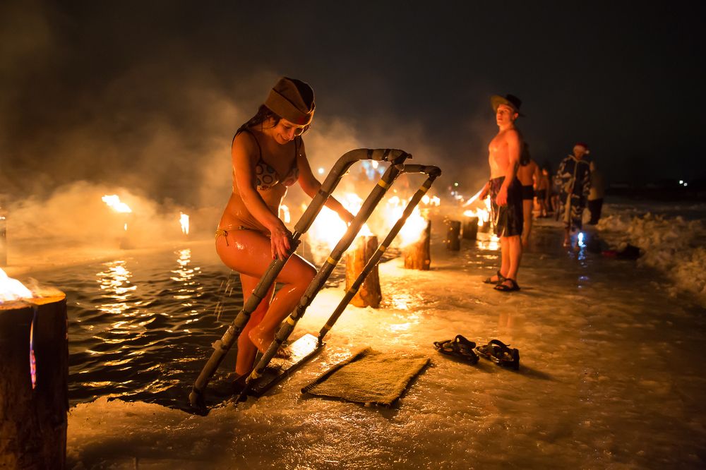 Зимнее купание