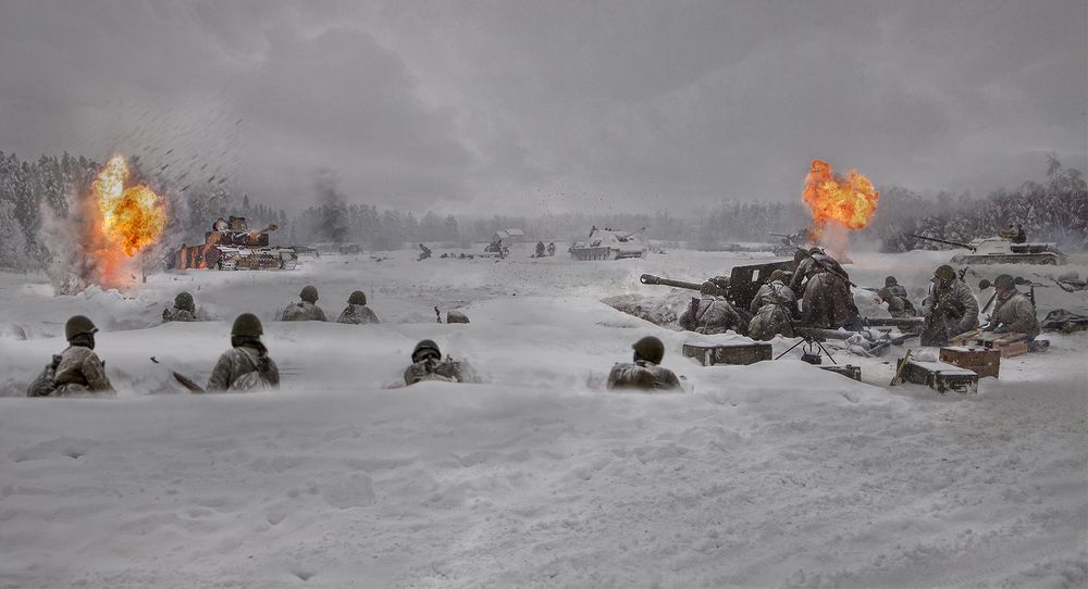 Горячий снег.....Поединок