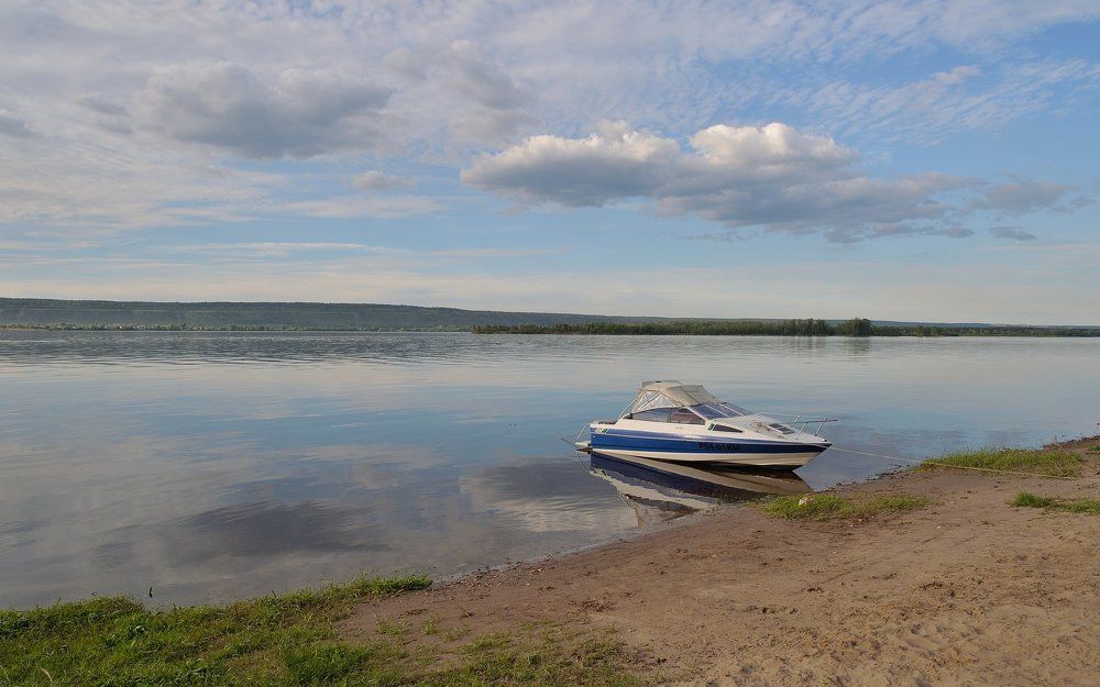 Облака над Волгой