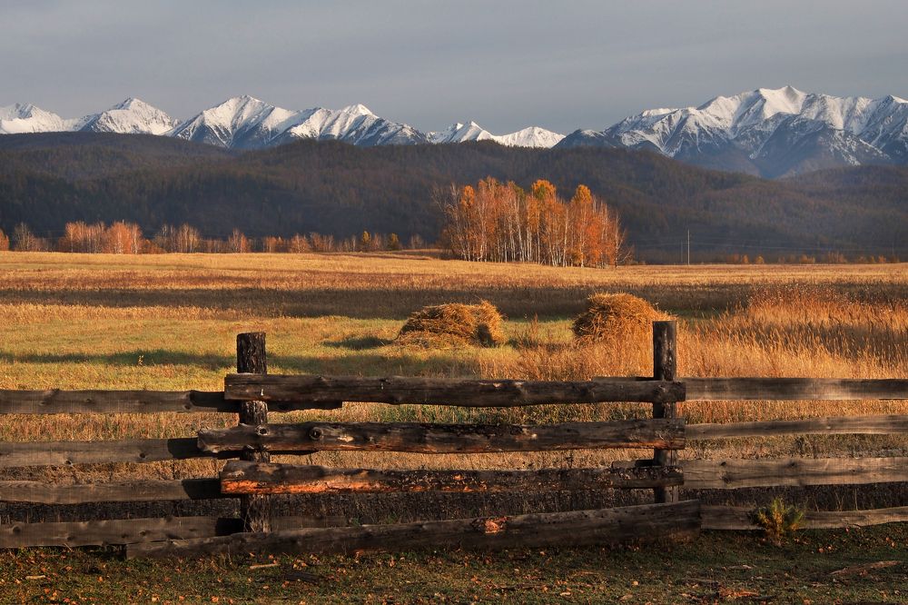 Утро в Тункинской долине