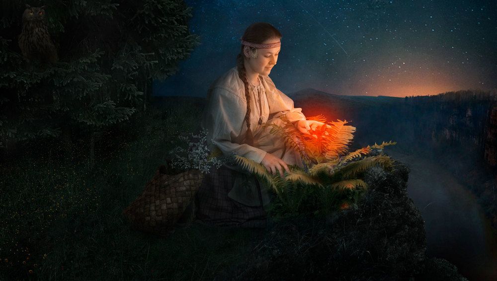 Цветок папоротника