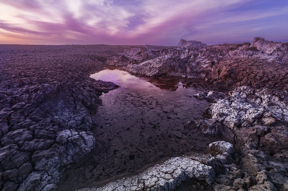 Evening on the Volcano
