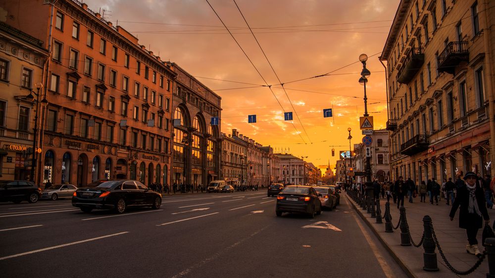 теплый вечер