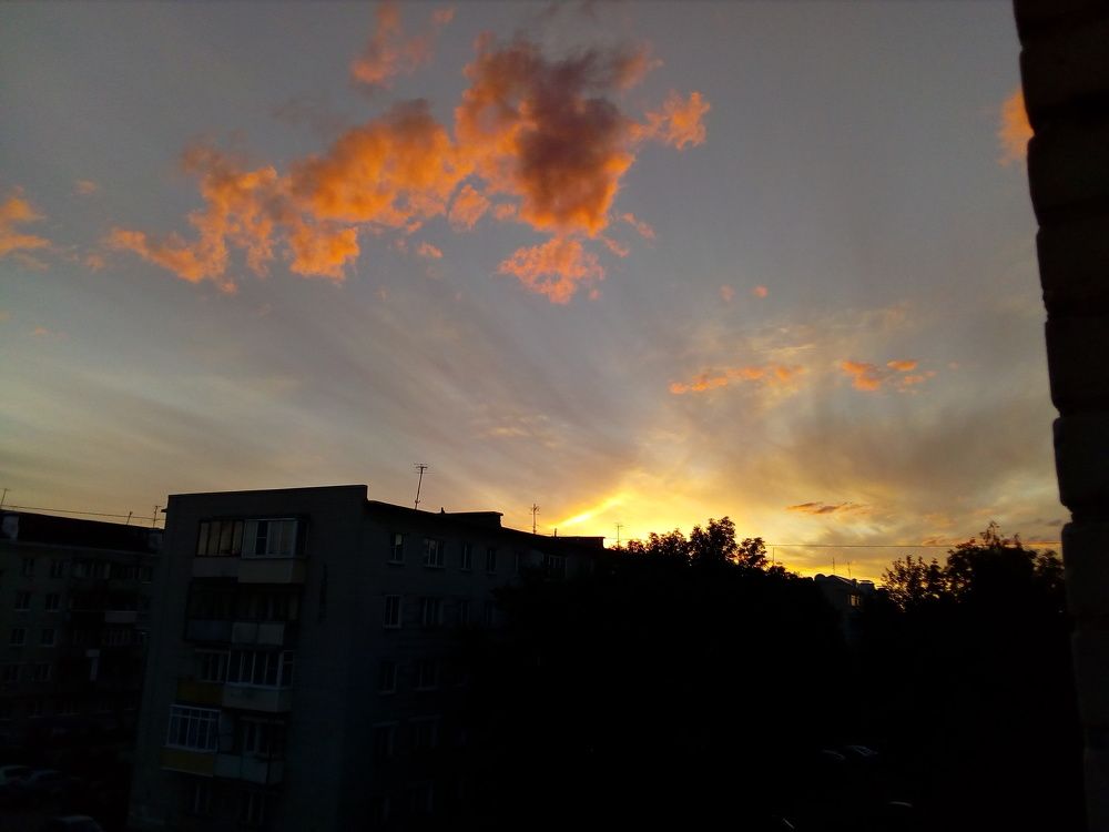 Вечер моего города