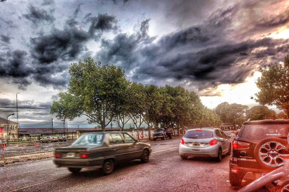 Clouds in Rosario