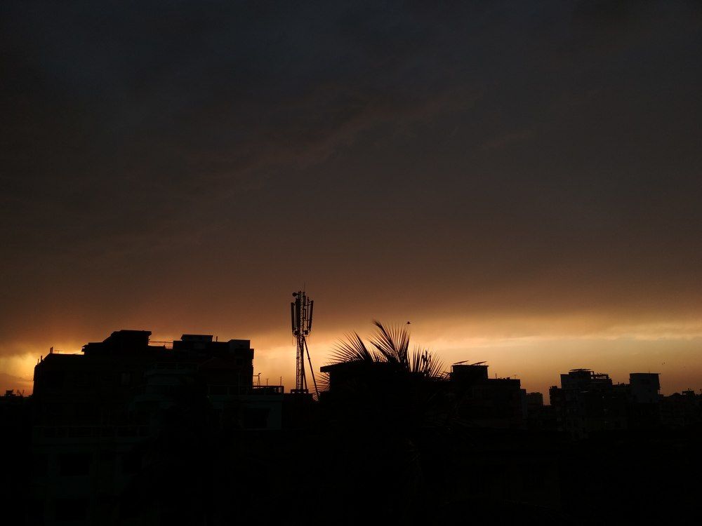 last light of the day