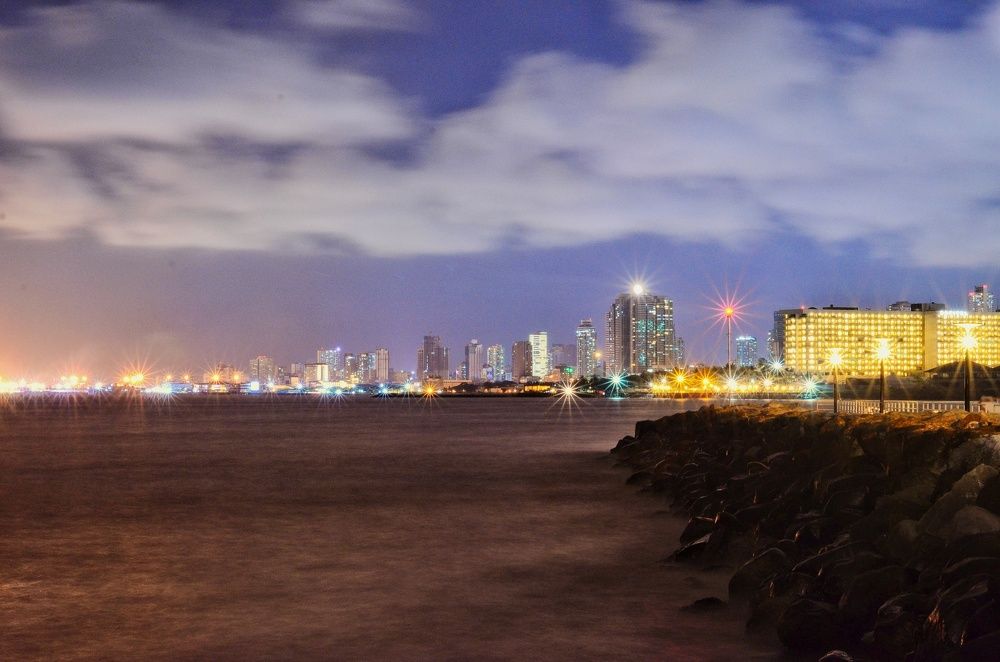 Manila City Skyline