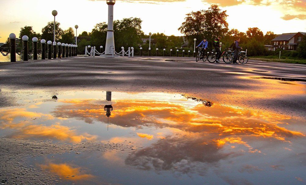 И помнят солнце облака