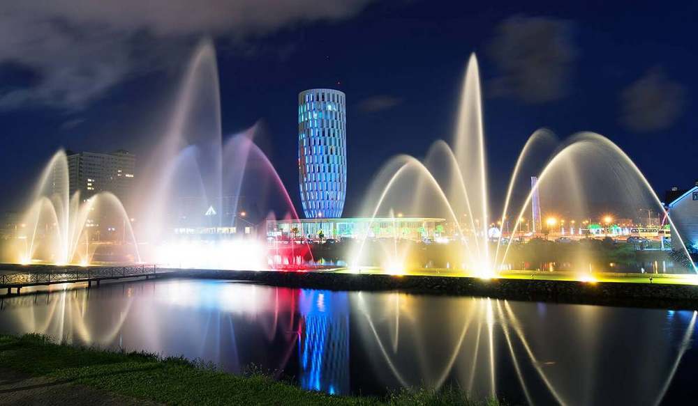 Танцующие фонтаны в Батуми