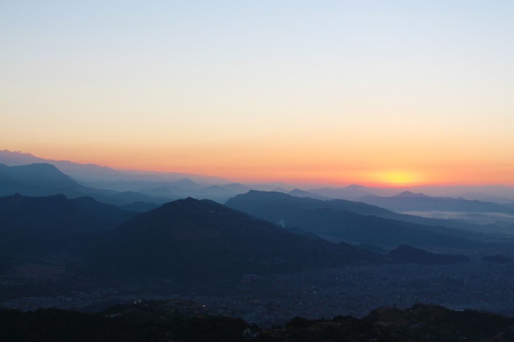 Sunrise View From Sarangkot