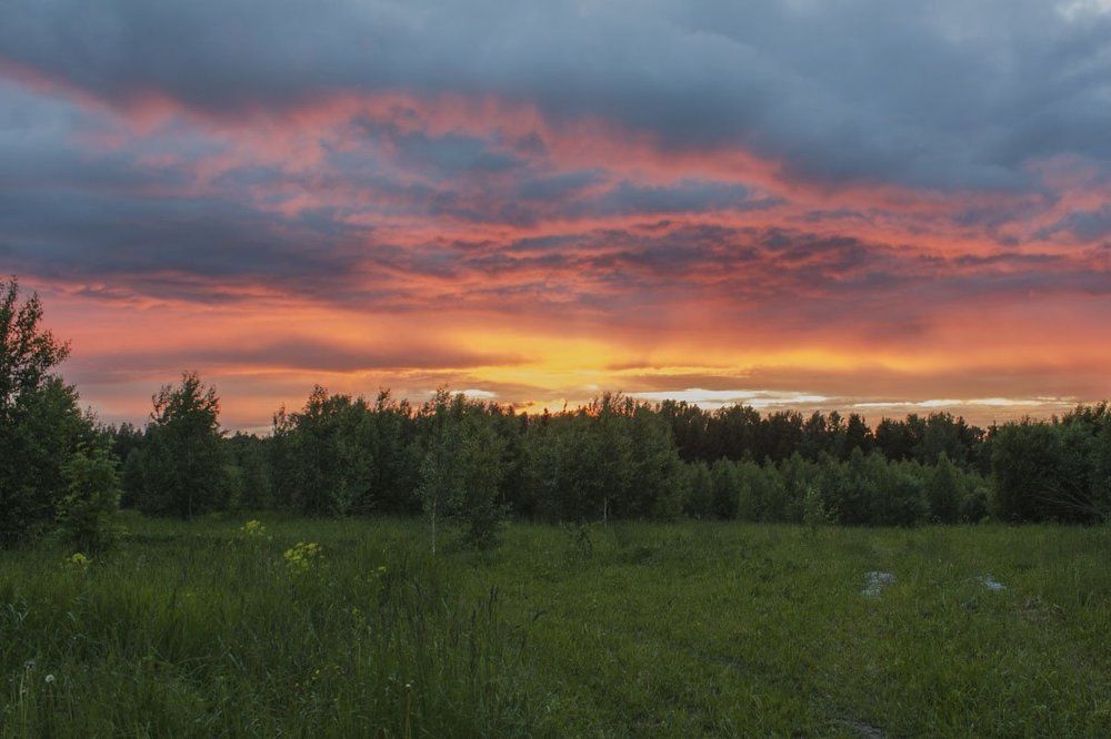 Закат 22 июня - как эхо прошедшей войны...