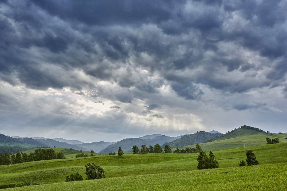 Камлак. Перед грозой
