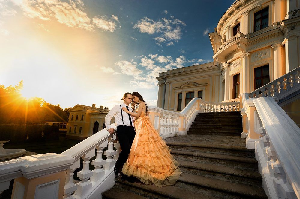 Свидание в старинно усадьбе