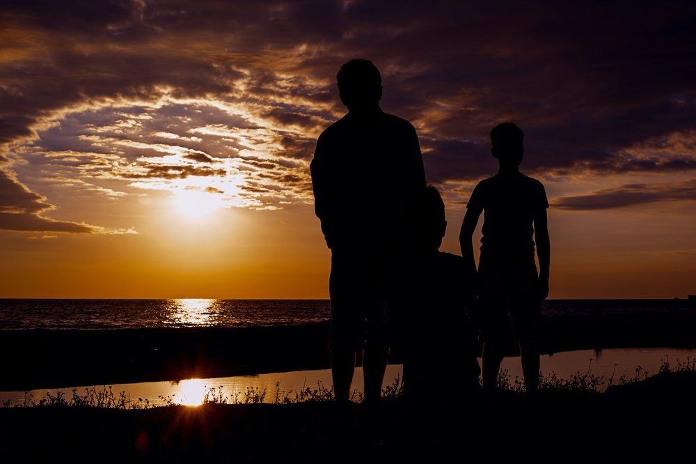 Закат в Шекветили