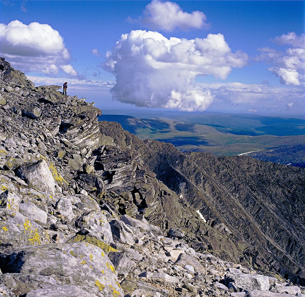 На вершине горы Народной.
