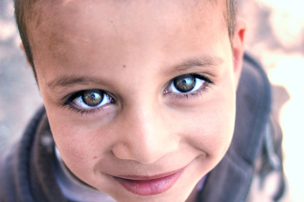 The innocence of the eyes