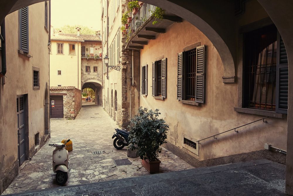 уютный дворик