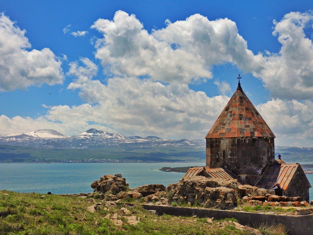 Над озером Севан