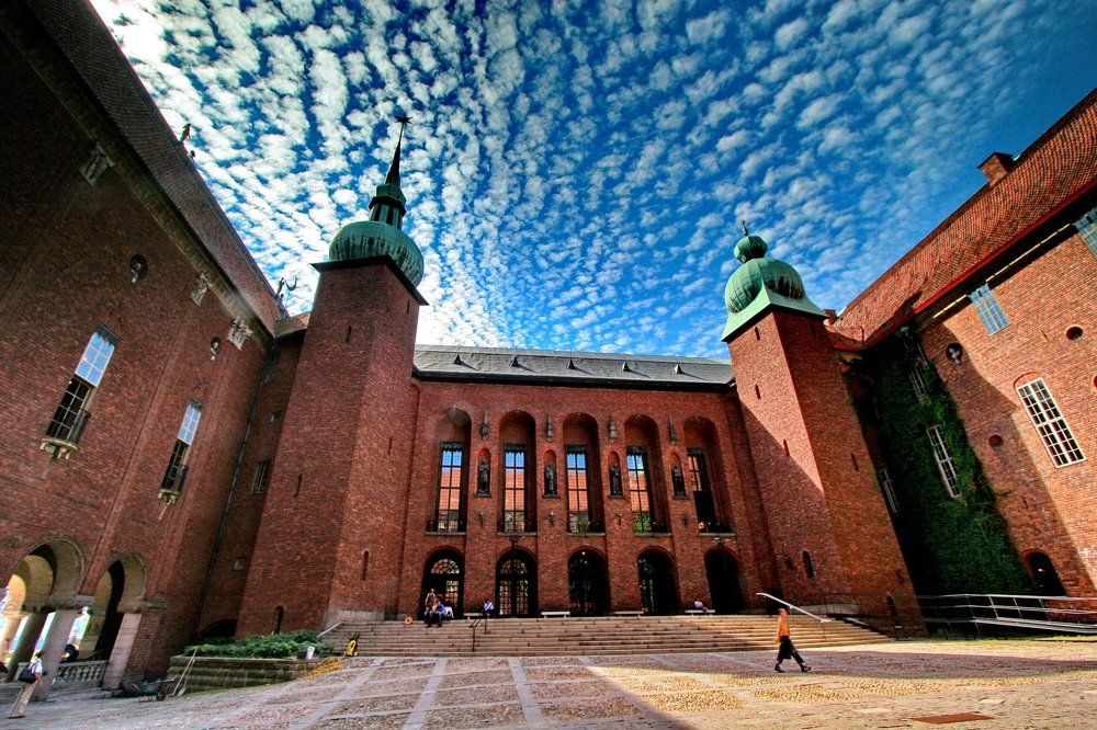 небо над Стокгольмом