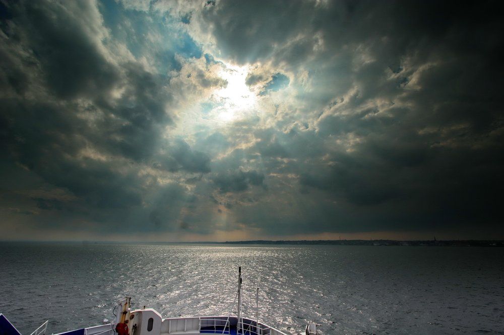 небо фьёрдов Норвегии