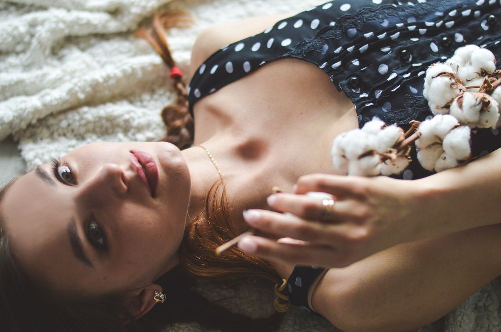 Цветочная леди