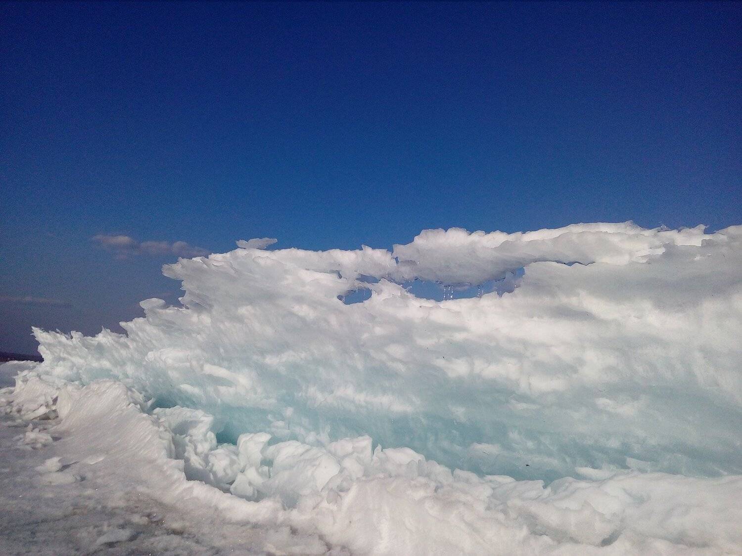 Бушующий лед.