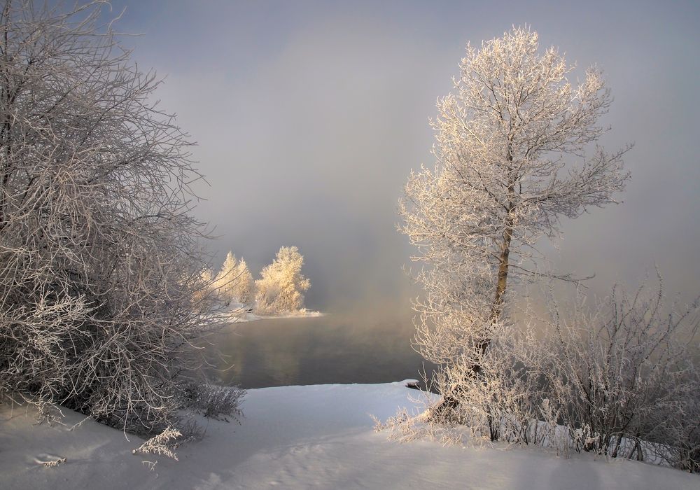 На заливе Ангары в  -37