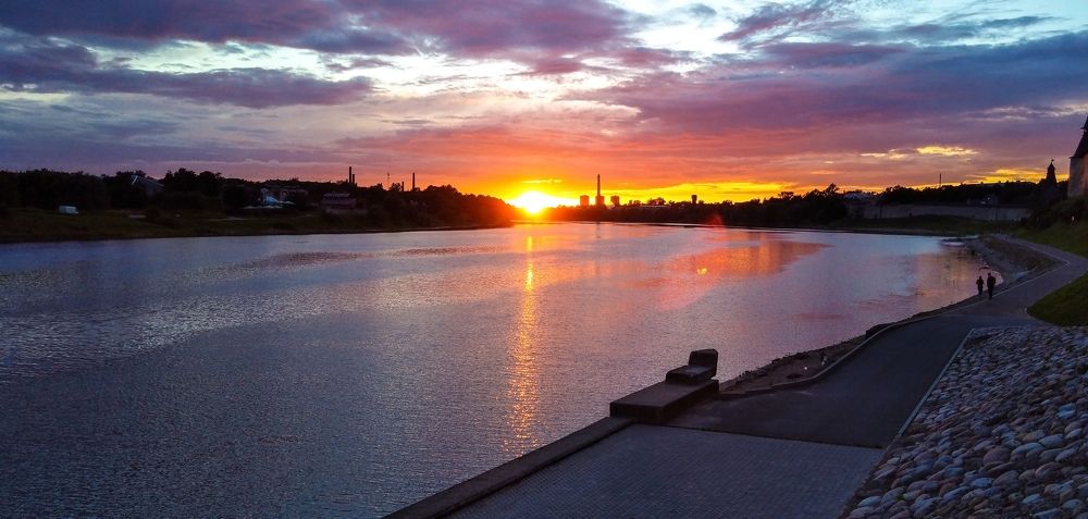 Закат на Великой