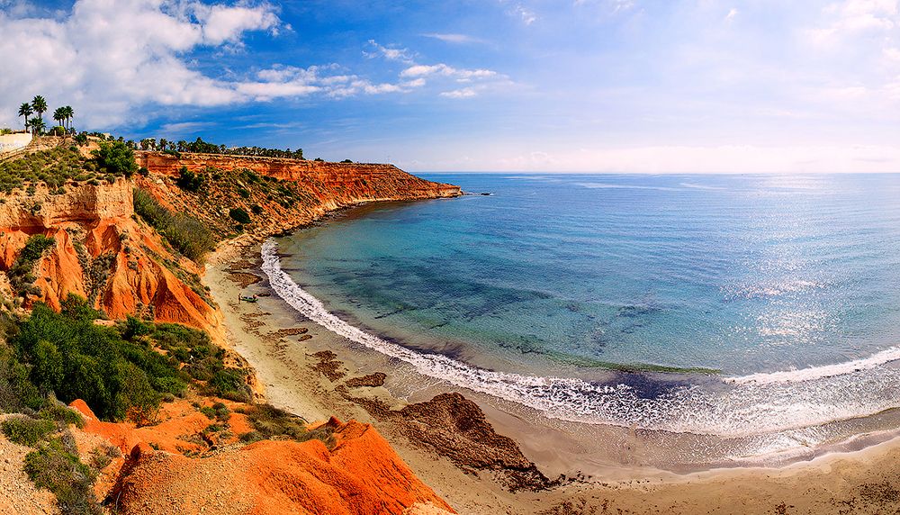 Берег моря в Испании, Кабо Роиг