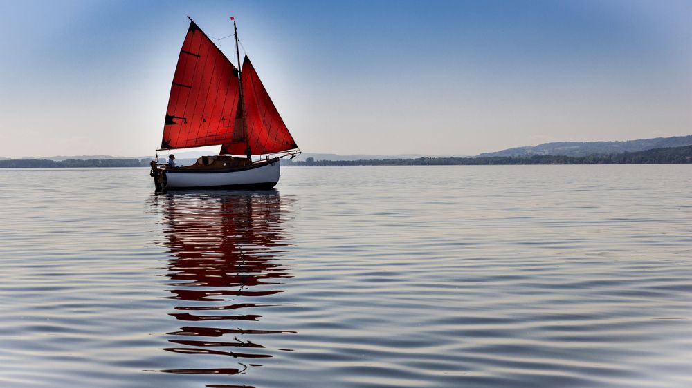 Red Sailboat