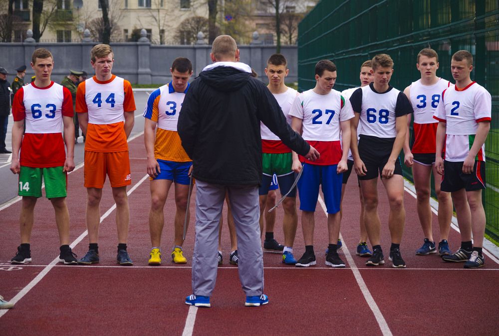 На старте спортивной карьеры