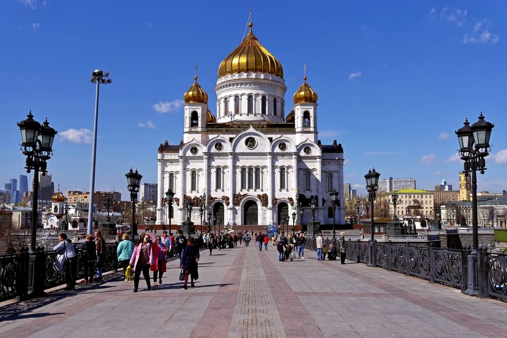 Дорога к храму.