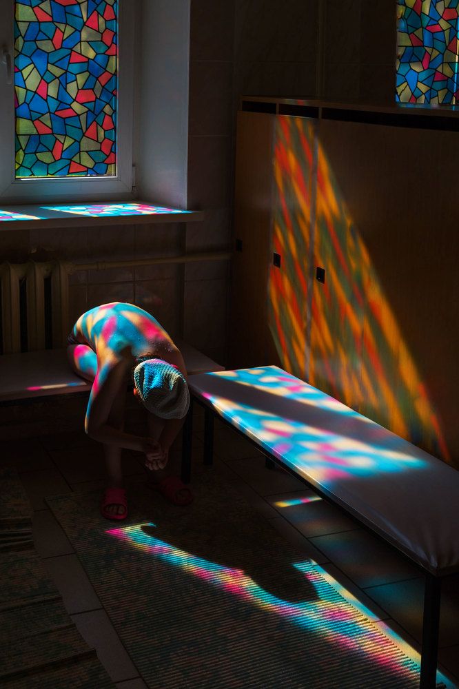 Swimming in the colours