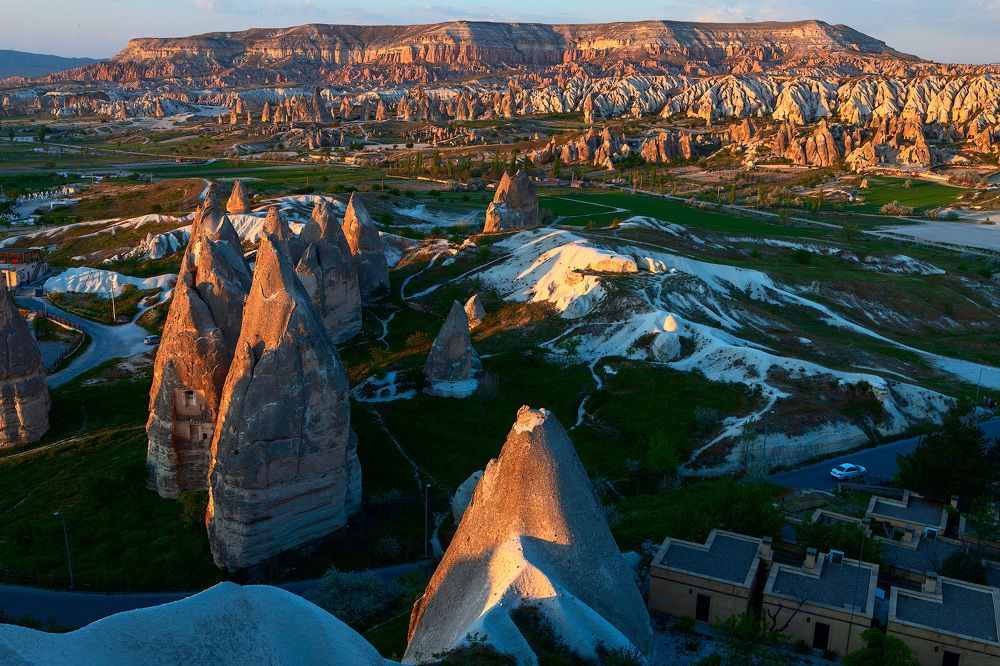An evening in the cliffs