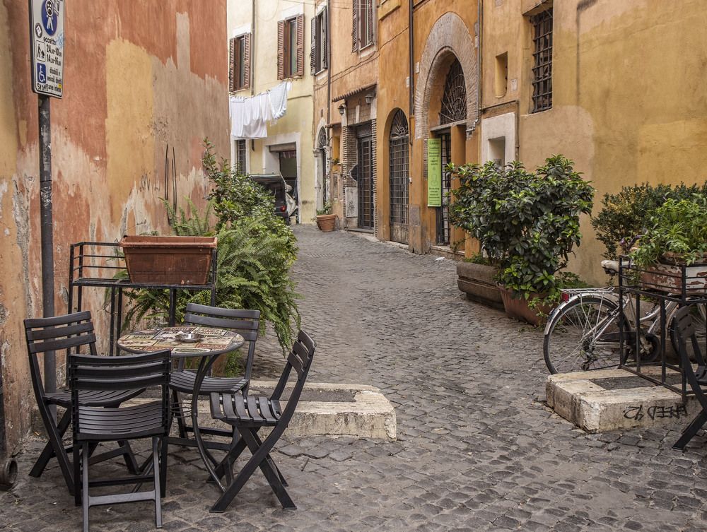 улочка в районеТрастевере