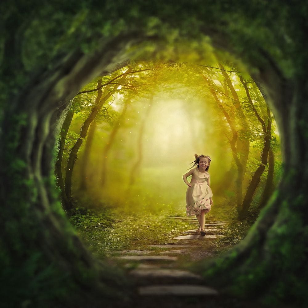 Там, на неведомых дорожках... .