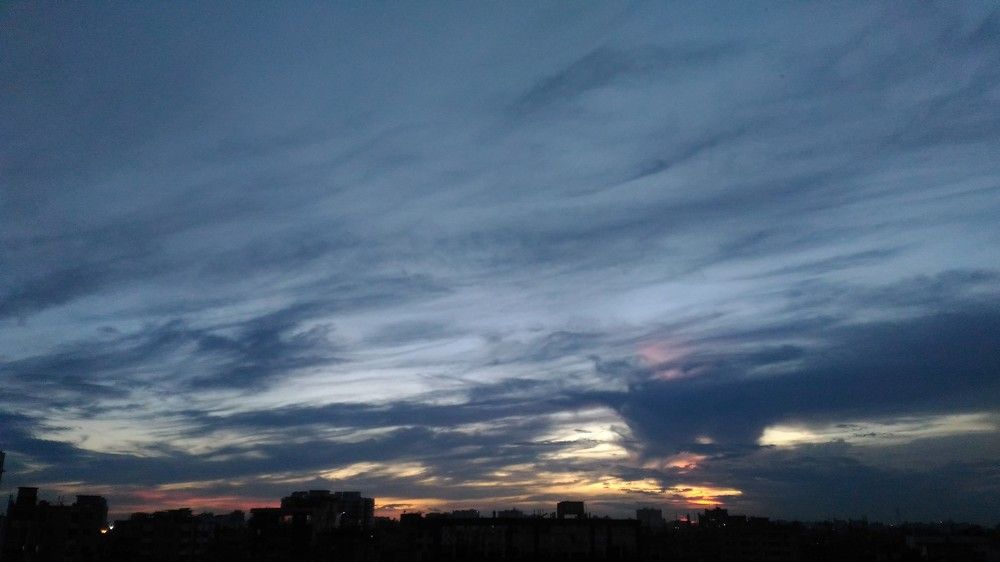 Twilight sky