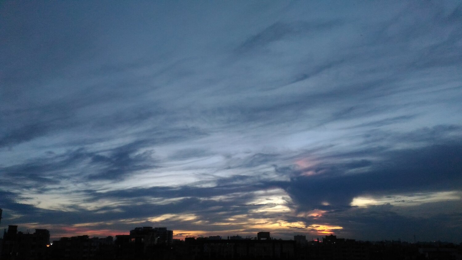 Twilight sky