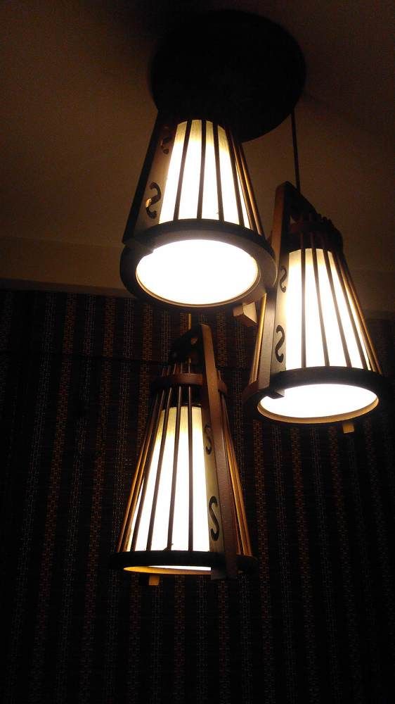 The light...