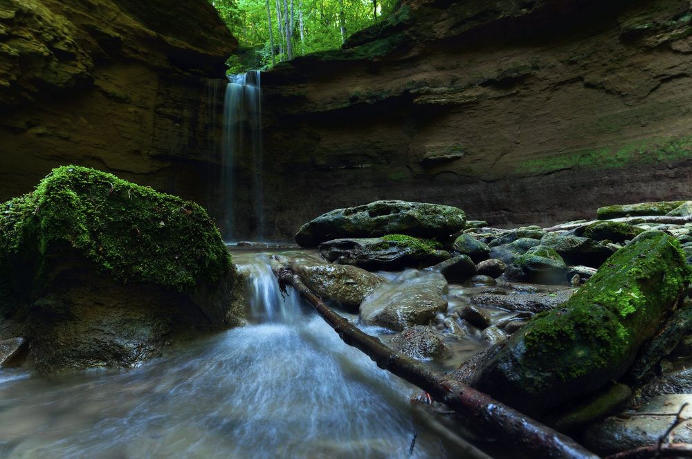 Водопад на реке Майкопка