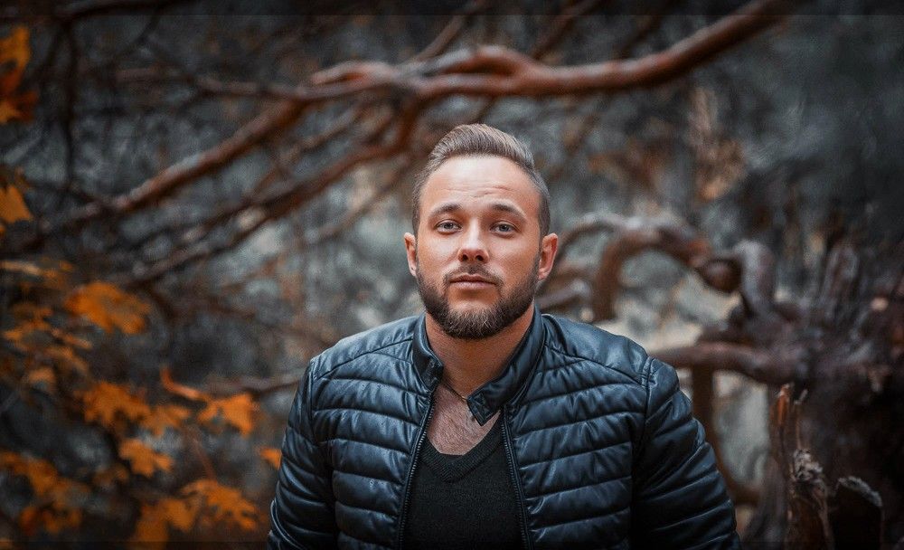 Турист на Хортице