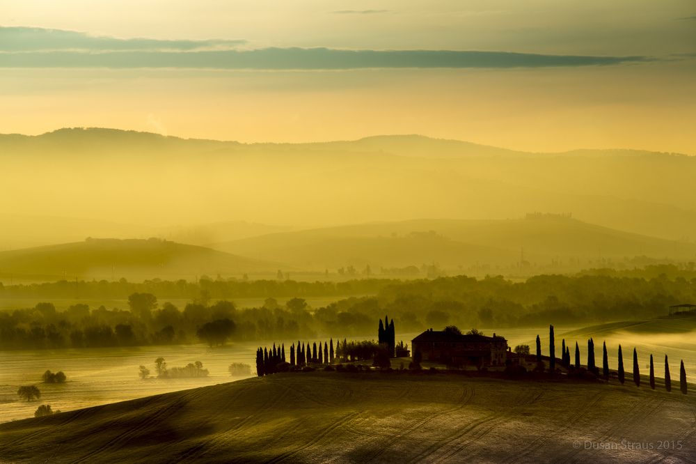 Tuscany in the morning