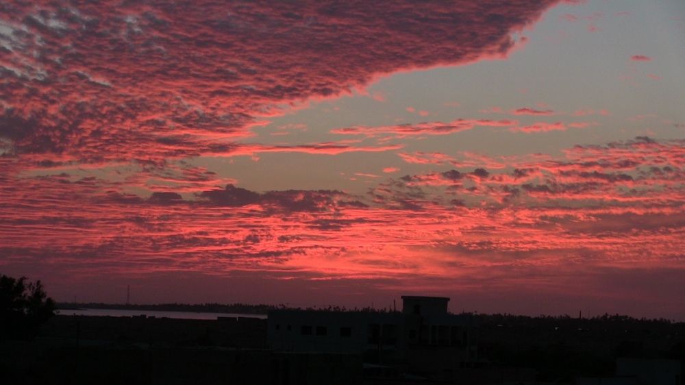 Coucher du soleil à saintluis