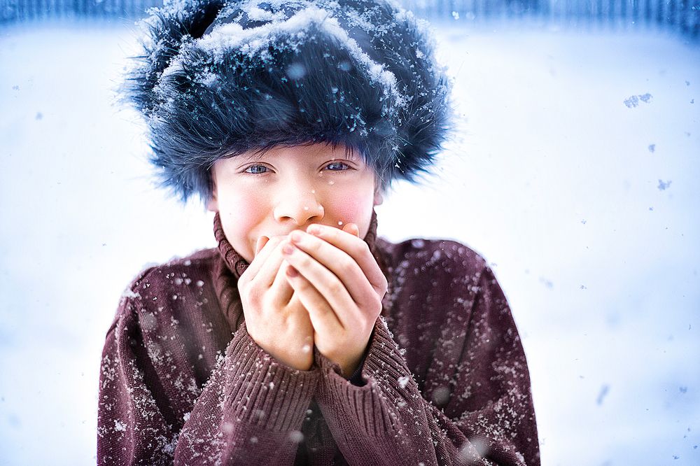 Мороз нам щиплет щеки