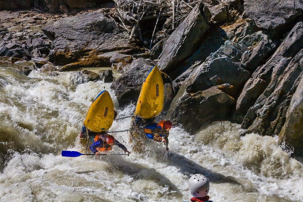 Сплав на реке Чуя. Алтай
