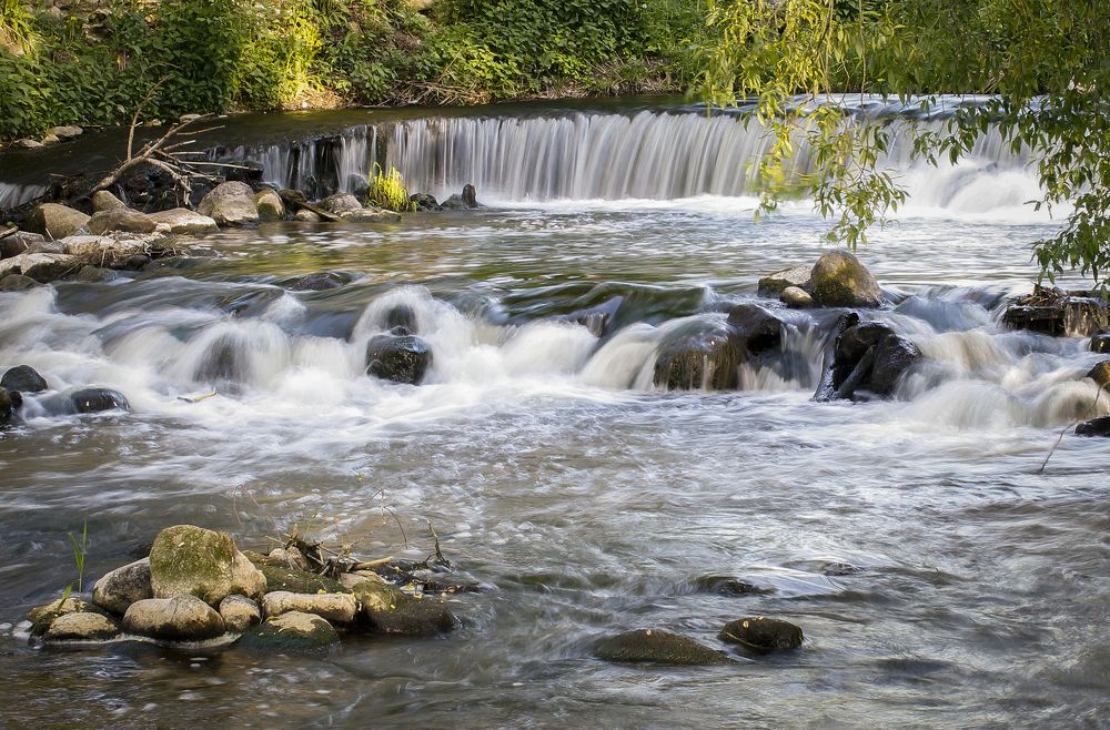 The charming waterfall