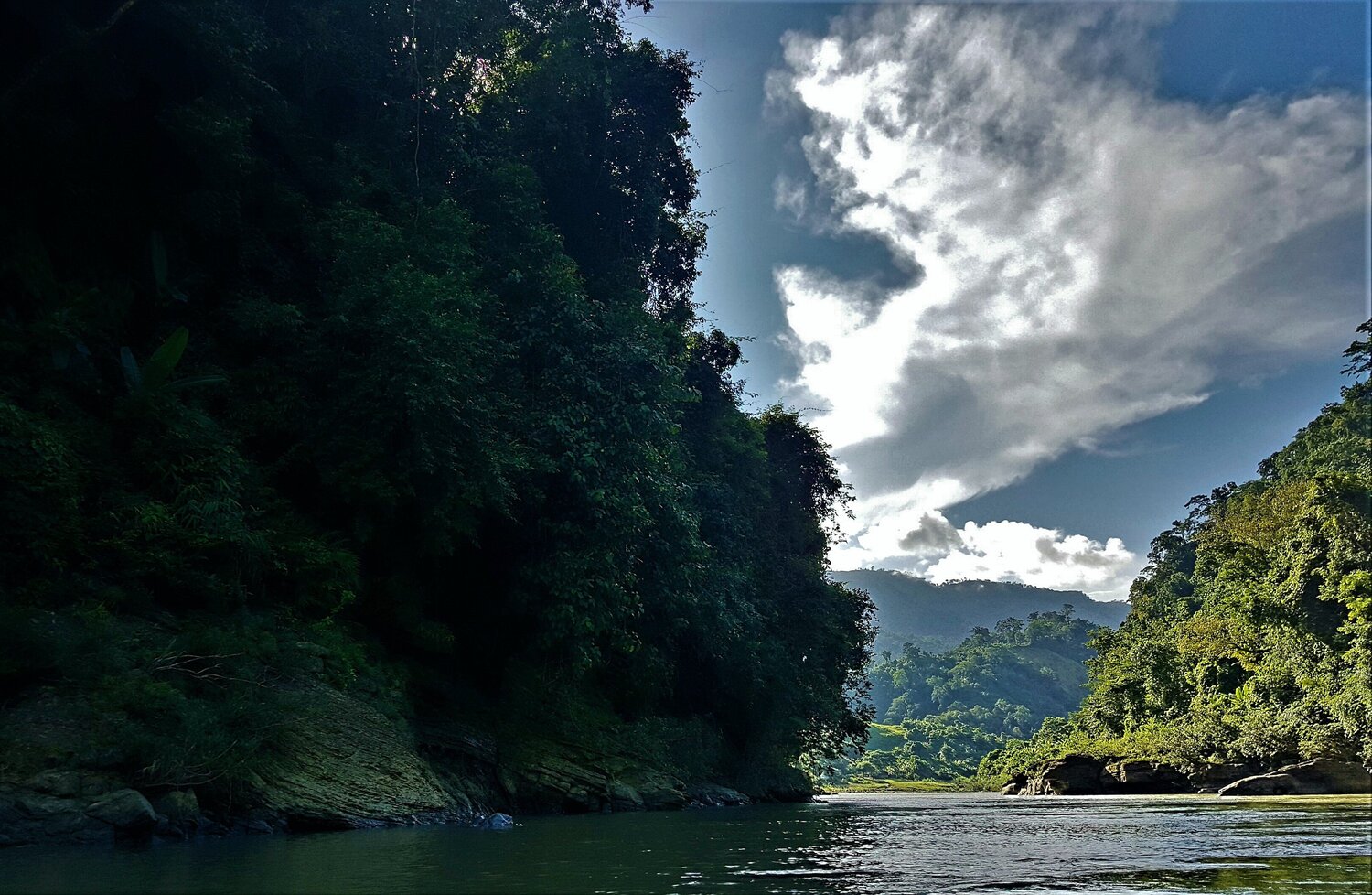 The silence of nature is very real. It surrounds you…you can feel it.
